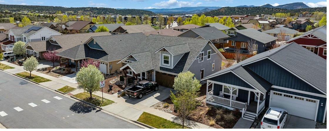 Three Springs Durango family homes with garages